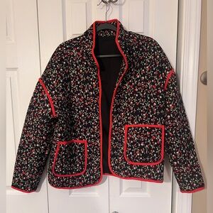Floral Jacket with pockets